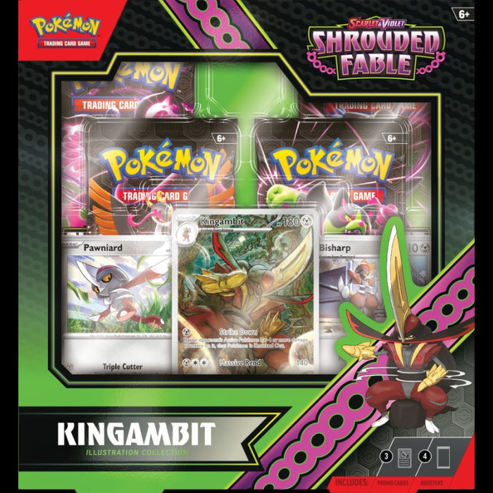 Pokemon SV6: Shrouded Fable - Illustration Collection - Kingambit
