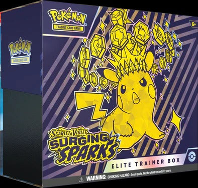 Pokemon SV8: Surging Sparks Elite Trainer Box