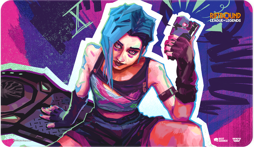 Riftbound League of Legends TCG - Origins - Playmat - Jinx