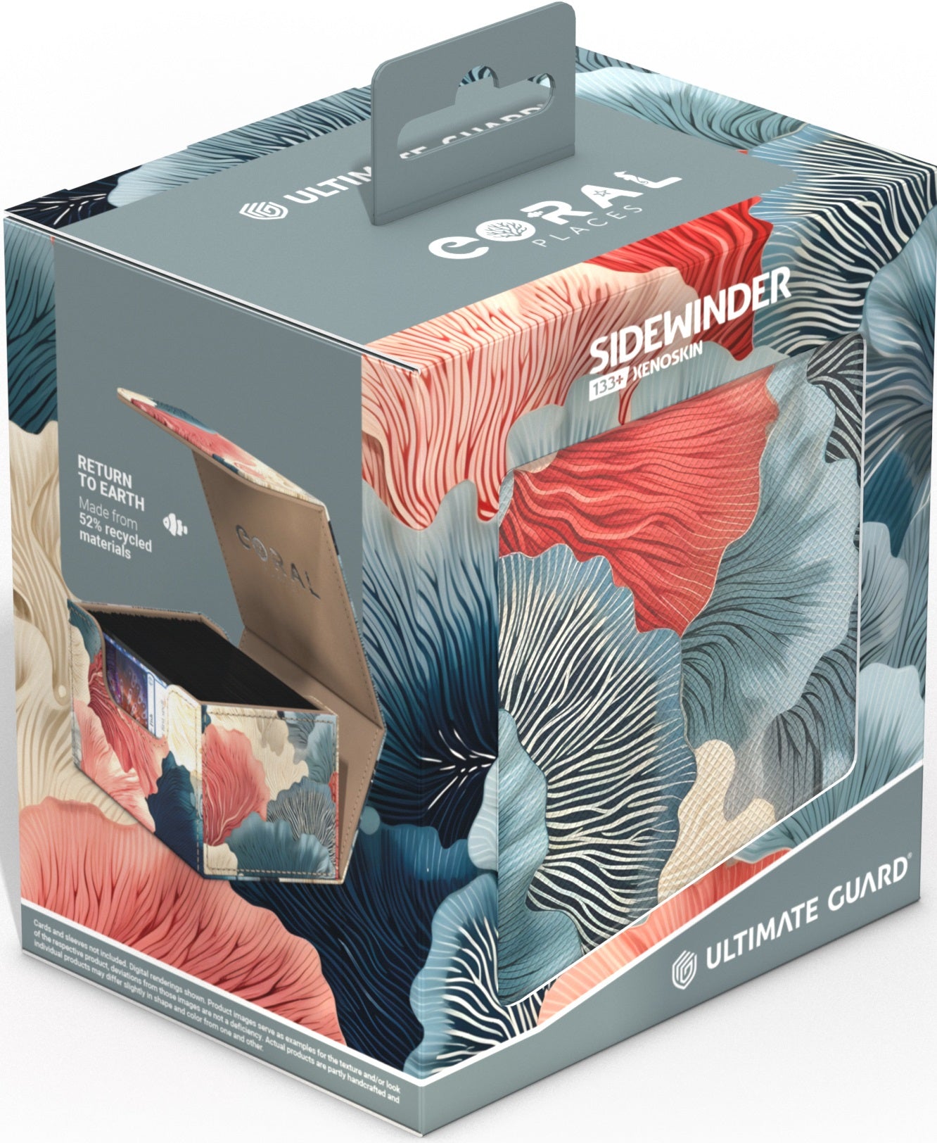 UG Deck Box - Xenoskin Coral Places - SideWinder 133+ **Pre-Order**