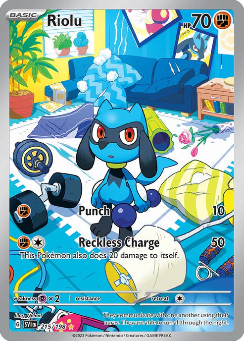 Riolu - Scarlet & Violet - 215/198 (Ultra)