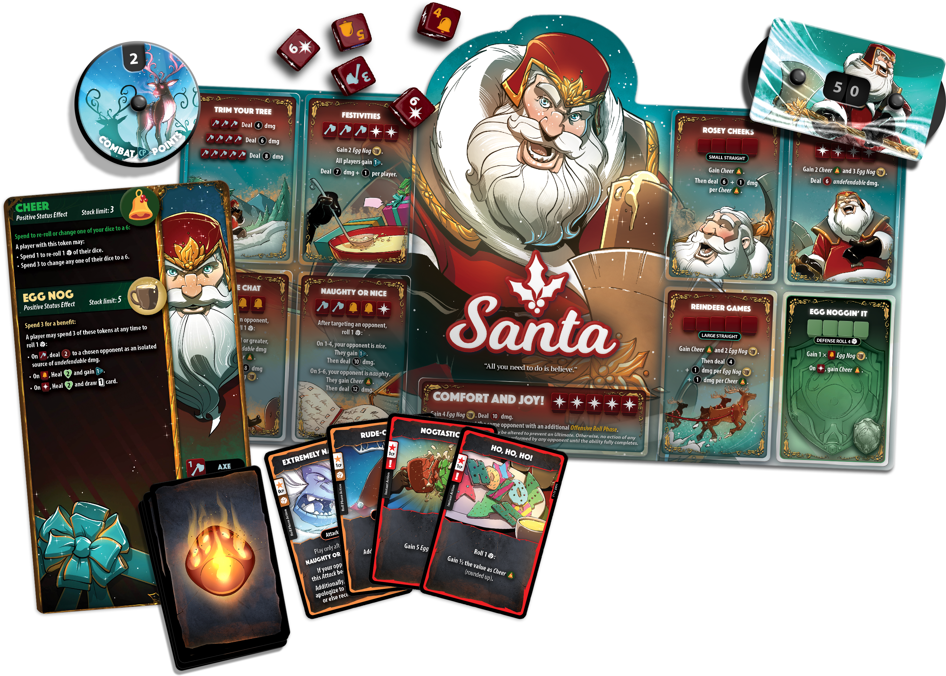 Dice Throne - Hero Pack - Santa **Pre-Order**