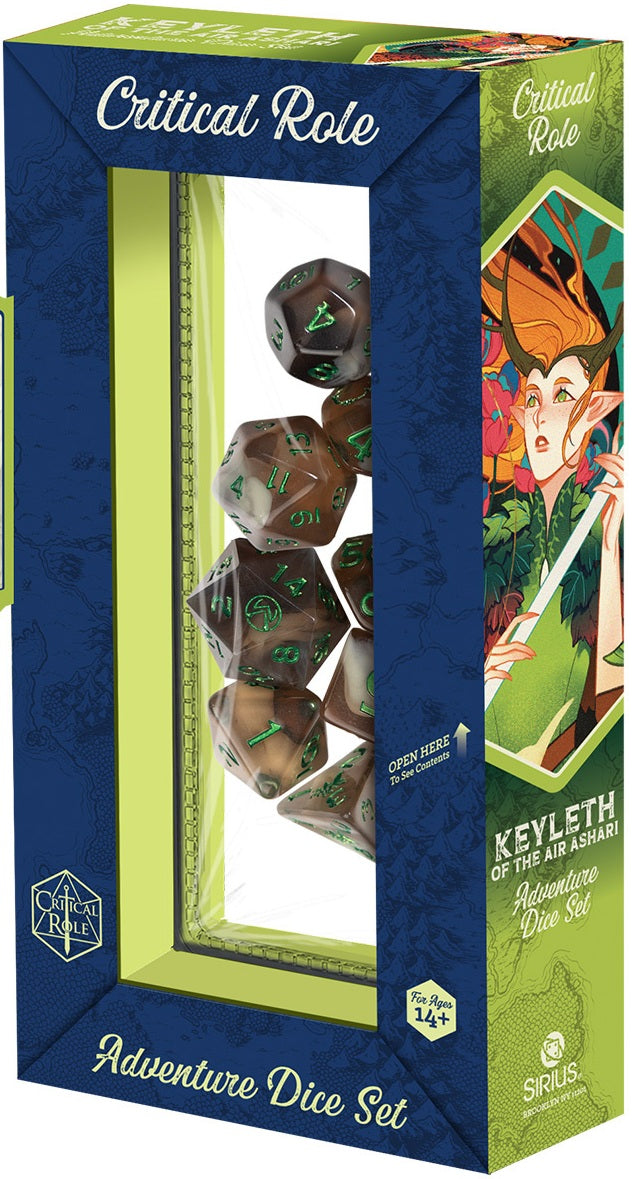Polyhedral 7-Dice Set - Vox Machina Adventure Dice **Pre-Order**