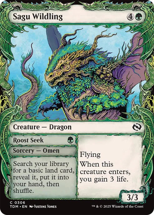 Sagu Wildling // Roost Seek - Tarkir: Dragonstorm - 306