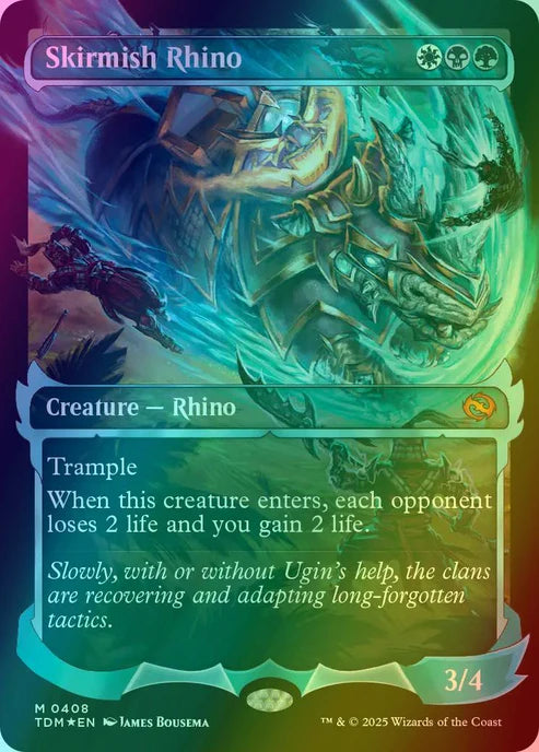 Skirmish Rhino - Tarkir: Dragonstorm - 408