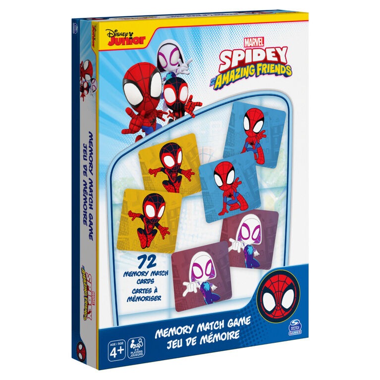 Spidey & Amazing Friends Matching Game - Trilingual
