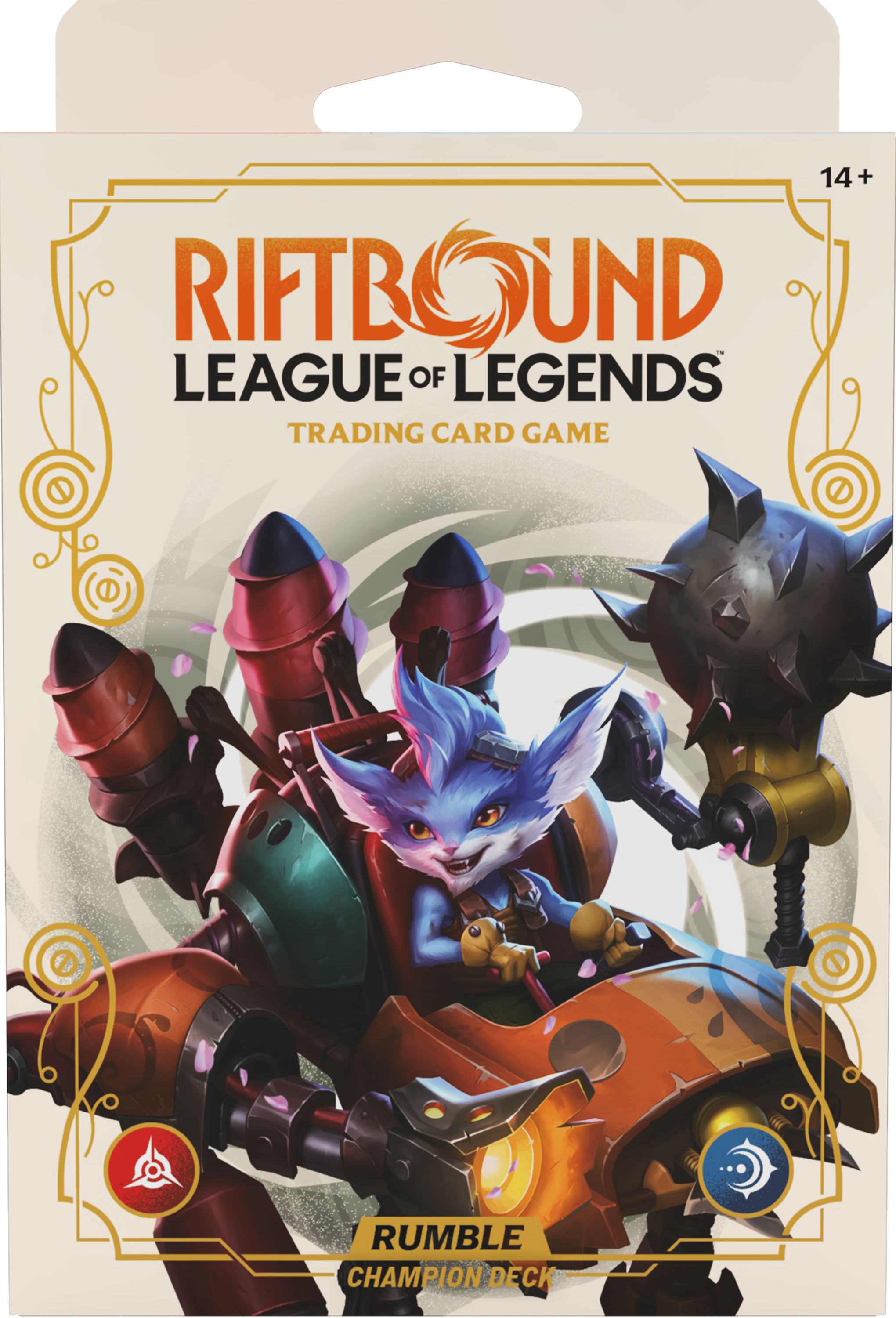 League of Legends Riftbound TCG - Spiritforged - Champion Deck: Rumble **Pre Order**