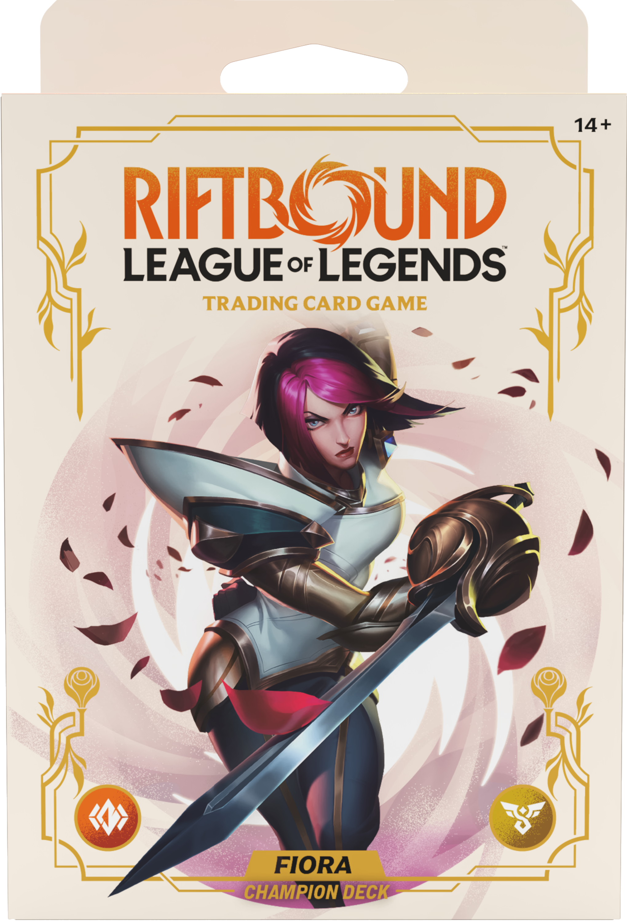 League of Legends Riftbound TCG - Spiritforged - Champion Deck: Fiora **Pre Order**