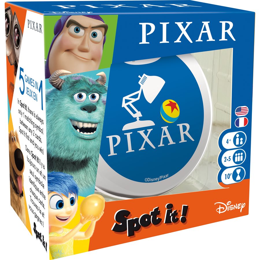 Spot It! Dobble - Pixar