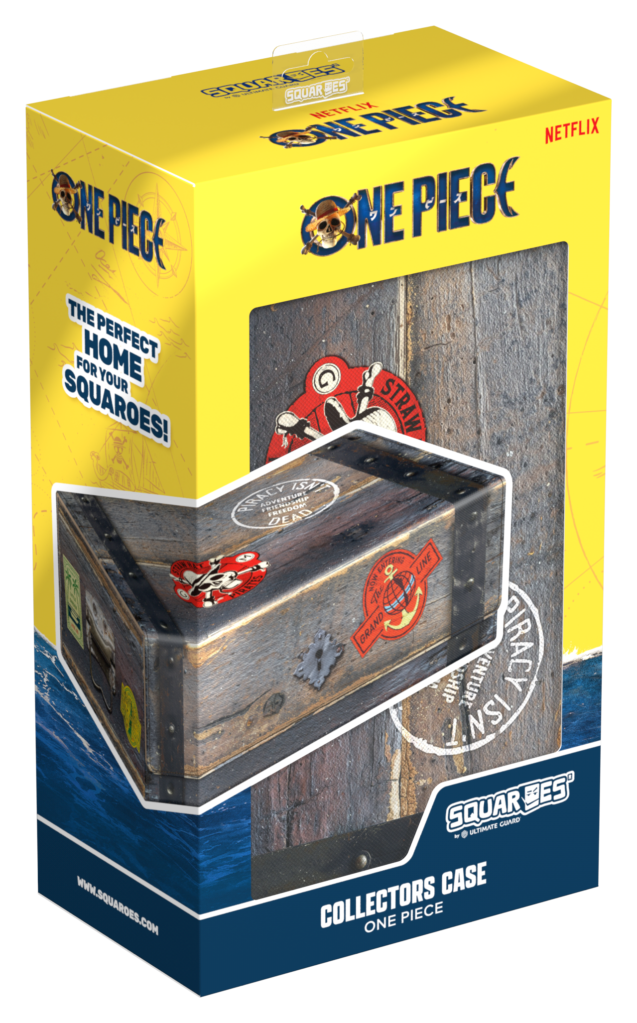 Squaroes - Netflix One Piece WV1 Collector's Case Wooden Chest **Pre Order**
