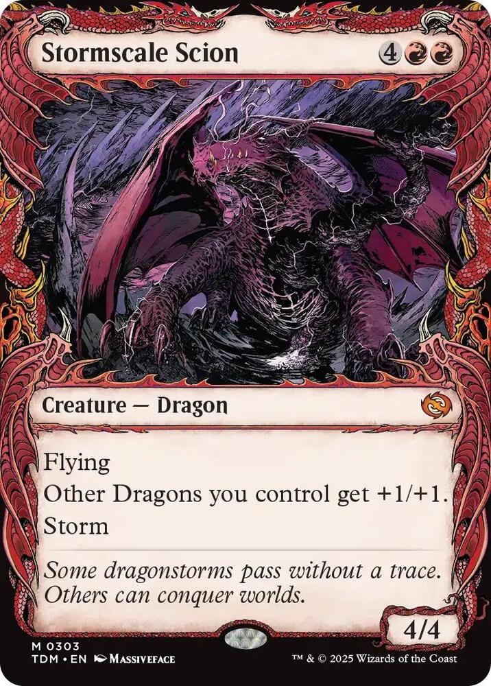 Stormscale Scion - Tarkir: Dragonstorm - 303