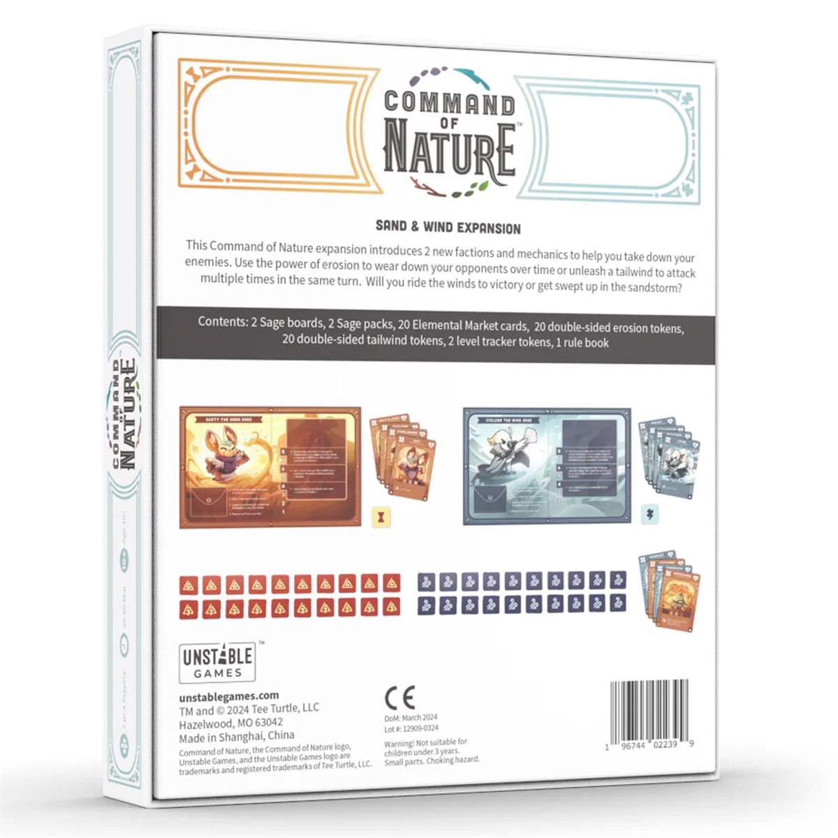 Command of Nature Sand & Wind Expansion