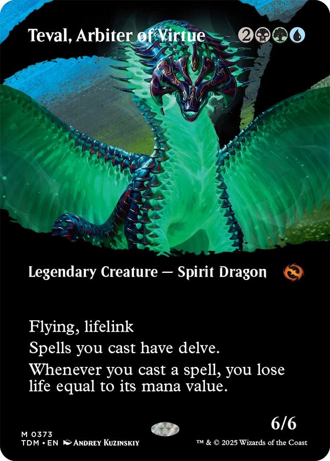 Teval, Arbiter of Virtue - Tarkir: Dragonstorm - 373