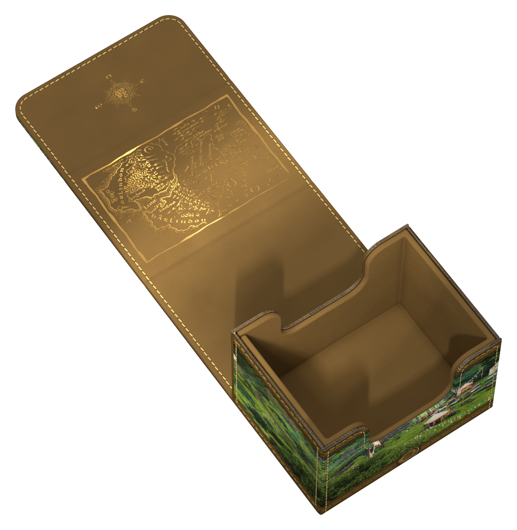 UG Deck Case - Sidewinder 100+ Xenoskin - LOTR Places of Middle Earth
