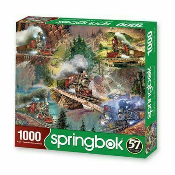 Thrilling Trains 1000pcs