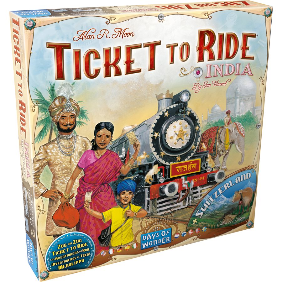 Ticket to Ride: India/Switzerland