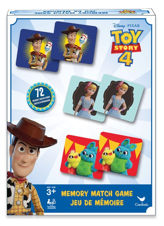 Toy Story 4 Matching - Bilingual