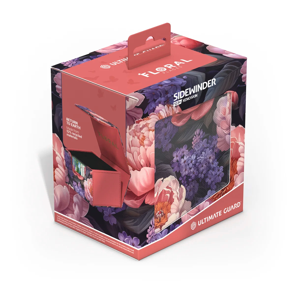 UG Deck Box - Xenoskin Floral Places - SideWinder 133+ **Pre-Order**
