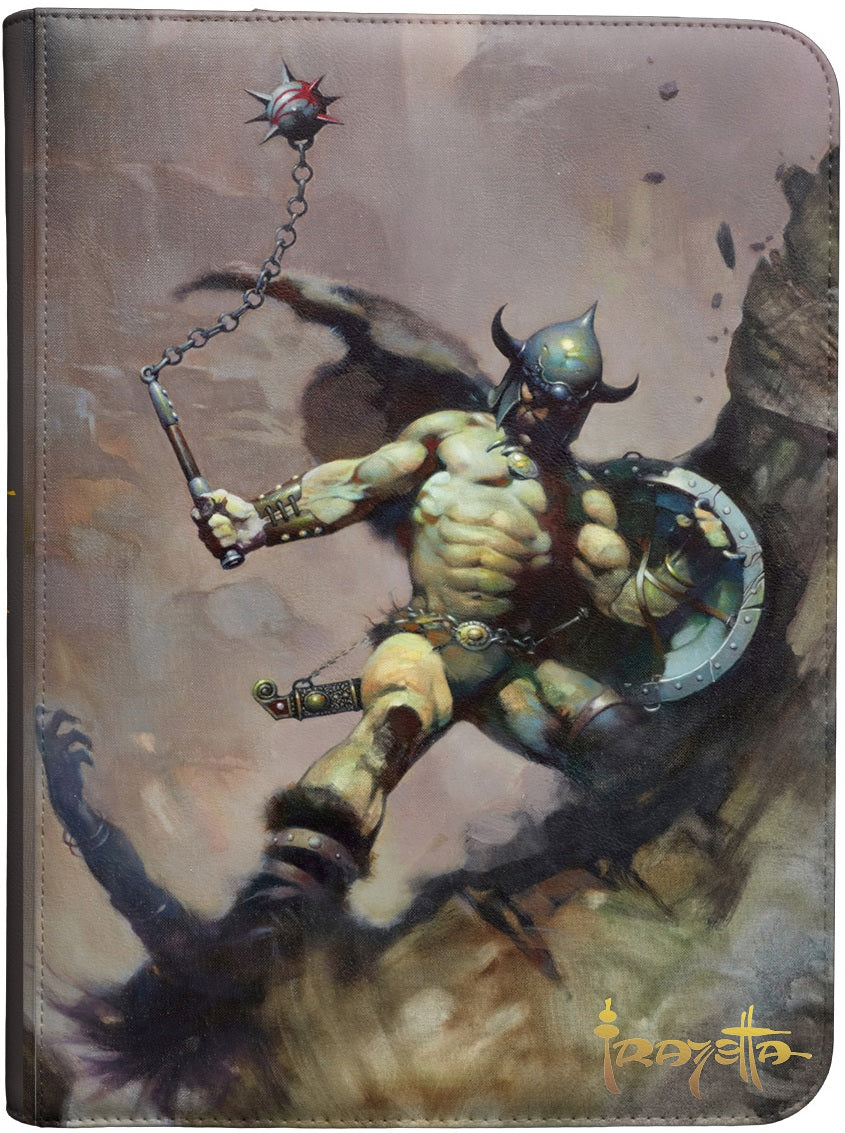 UP - Zip Binder Pro - 9Pkt Frank Frazetta - Warrior With Ball and Chain **Pre-Order**