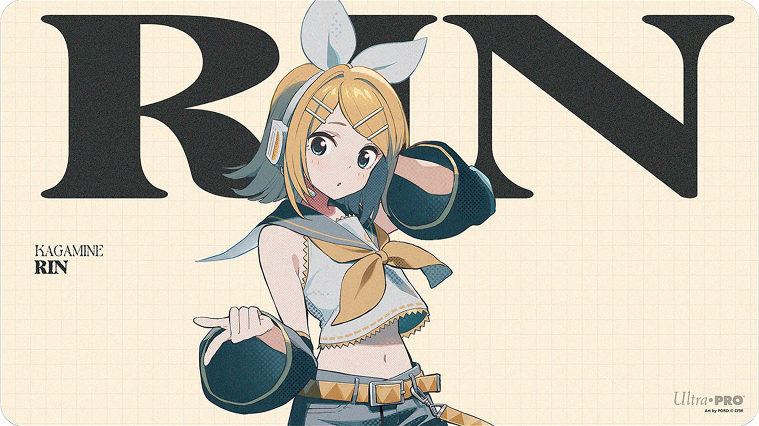 UP - Playmat - Hatsune Miku Retro Soundscapes **Pre-Order**