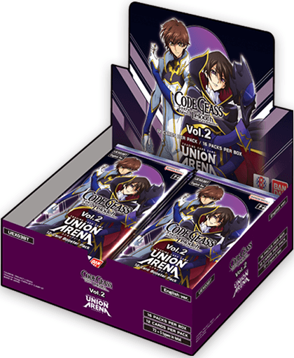Union Arena: Code Geass Lelouch Of The Rebellion Volume 2 Booster Box