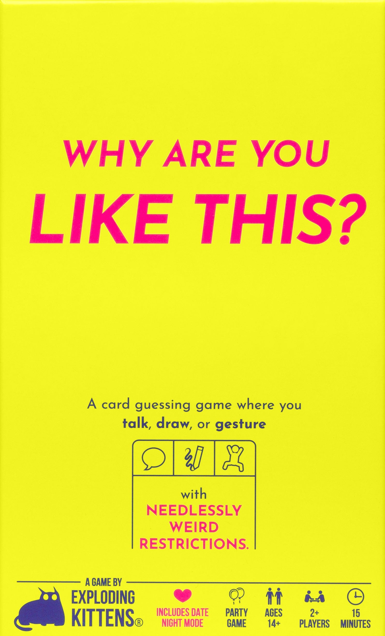 Why are you like this?