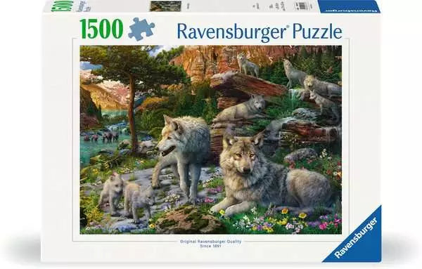 Wolves in Spring 1500pcs