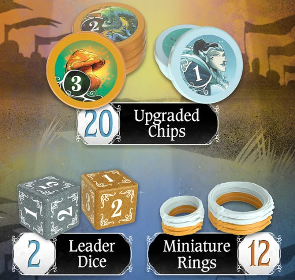 Wonderland's War: Caterpillar & White Queen Expansion Deluxe Upgrades**Pre-Order**