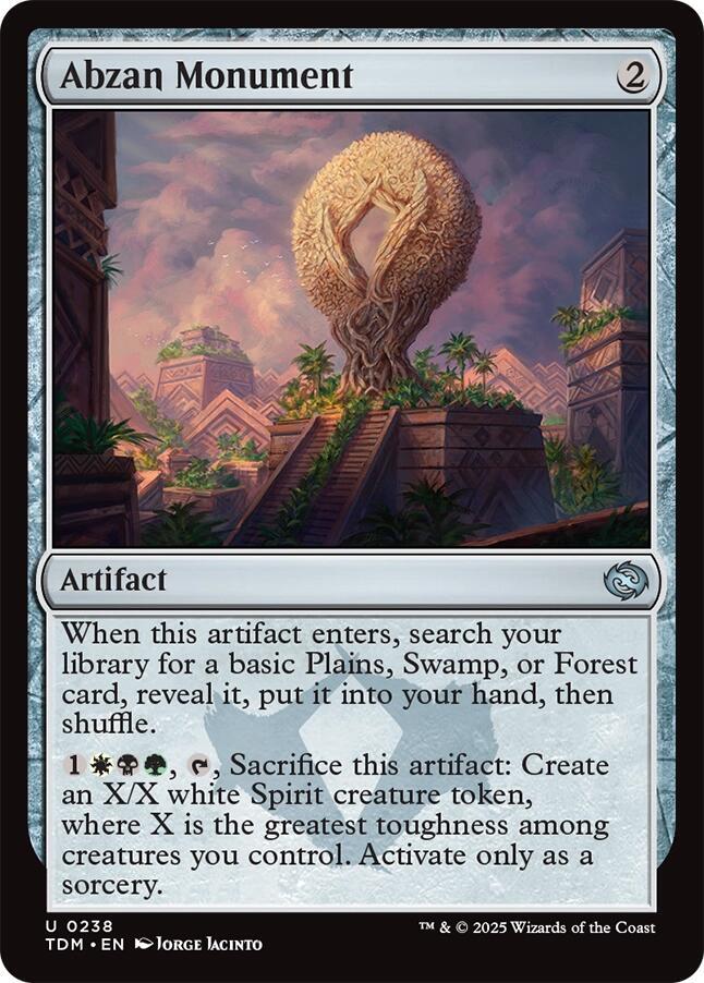 Abzan Monument - Tarkir: Dragonstorm - 238