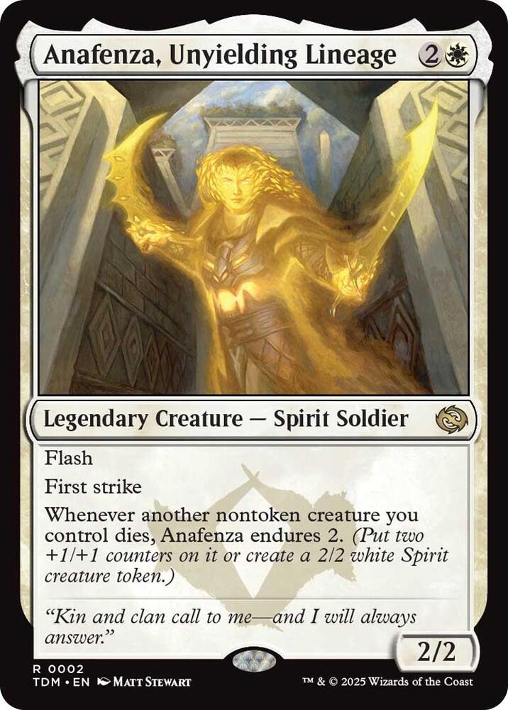 Anafenza, Unyielding Lineage - Tarkir: Dragonstorm - 2