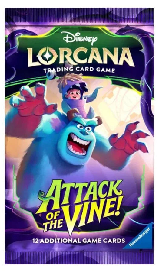Disney Lorcana - Attack of the Vine! - Booster Pack **Pre-Order**