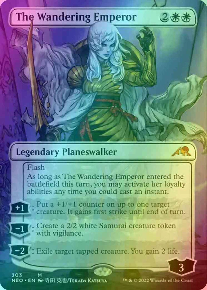 The Wandering Emperor (303) Kamigawa: Neon Dynasty