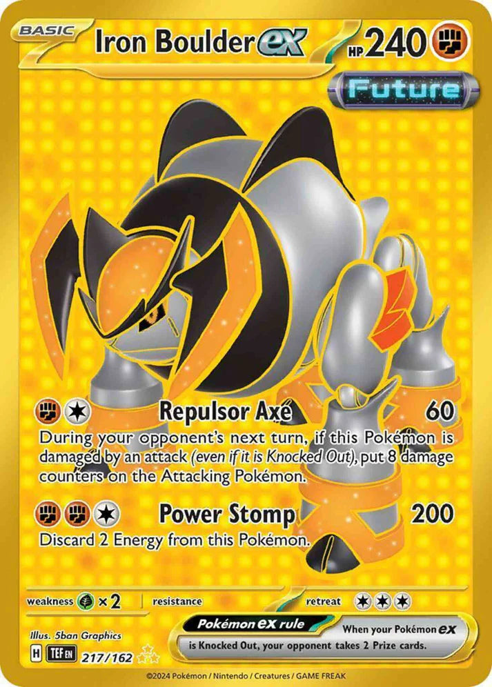 Iron Boulder EX - Temporal Forces - 217/162 (Secret)