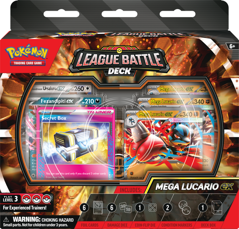Pokemon League Battle Deck - Mega Lucario EX **Pre Order**
