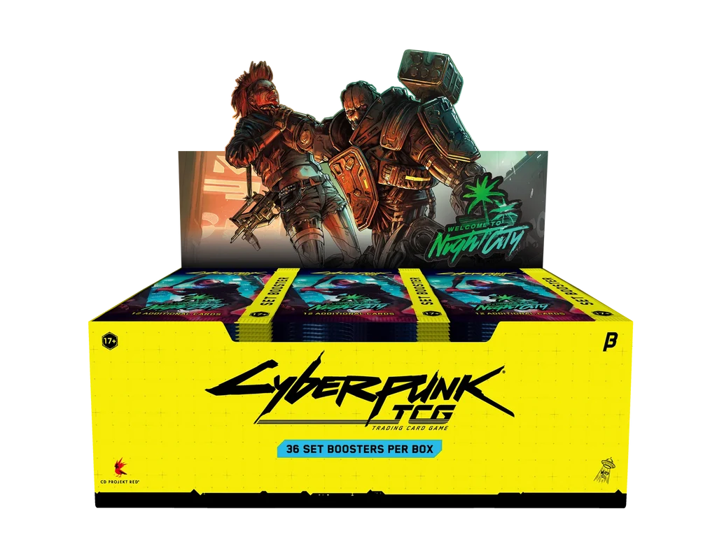 Cyberpunk TCG - Beta Booster Display