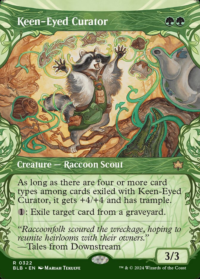 Keen-Eyed Curator - Bloomburrow - 322