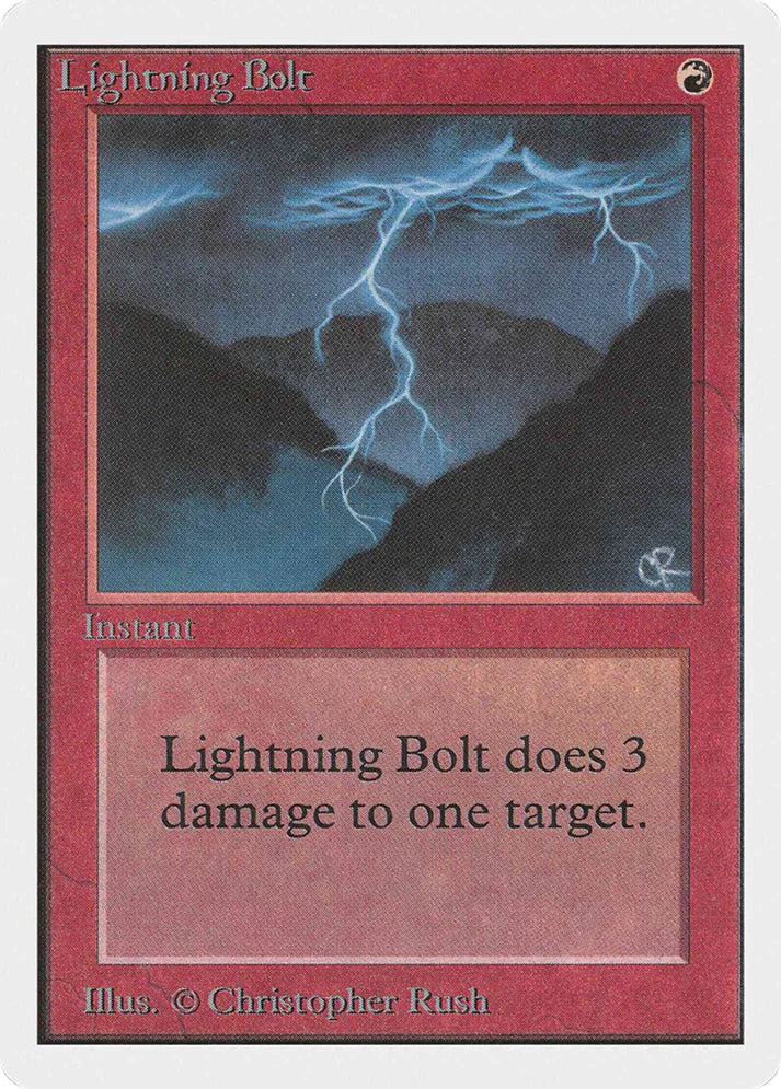 Lightning Bolt - Unlimited Edition - 162