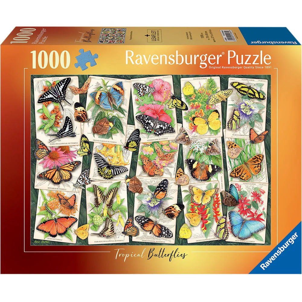 Tropical Butterflies 1000pcs