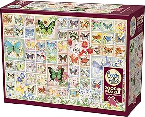 Butterflies and Blossoms 2000pcs