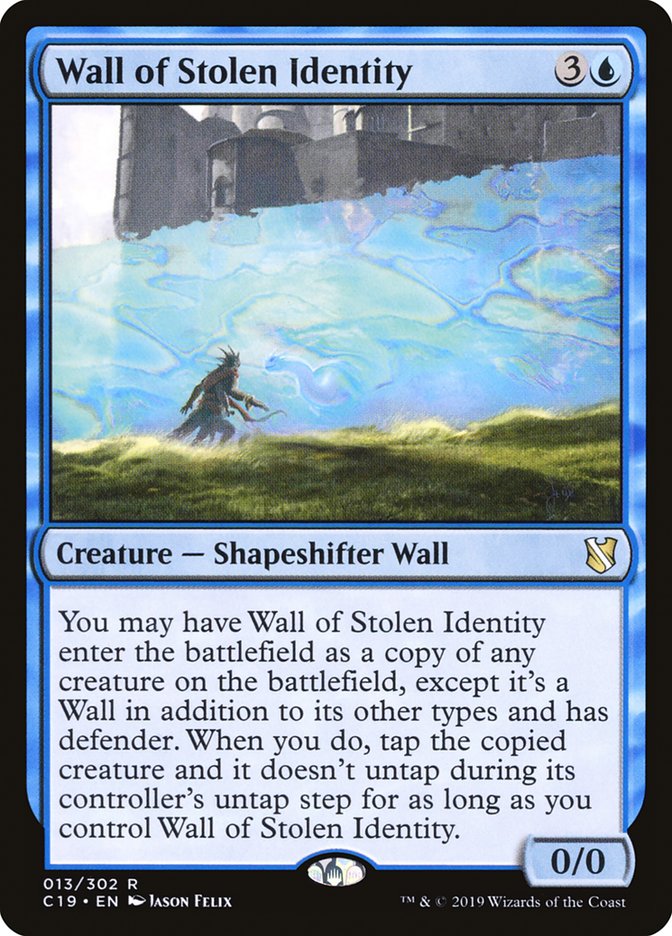 Wall of Stolen Identity - Commander 2019 - 13