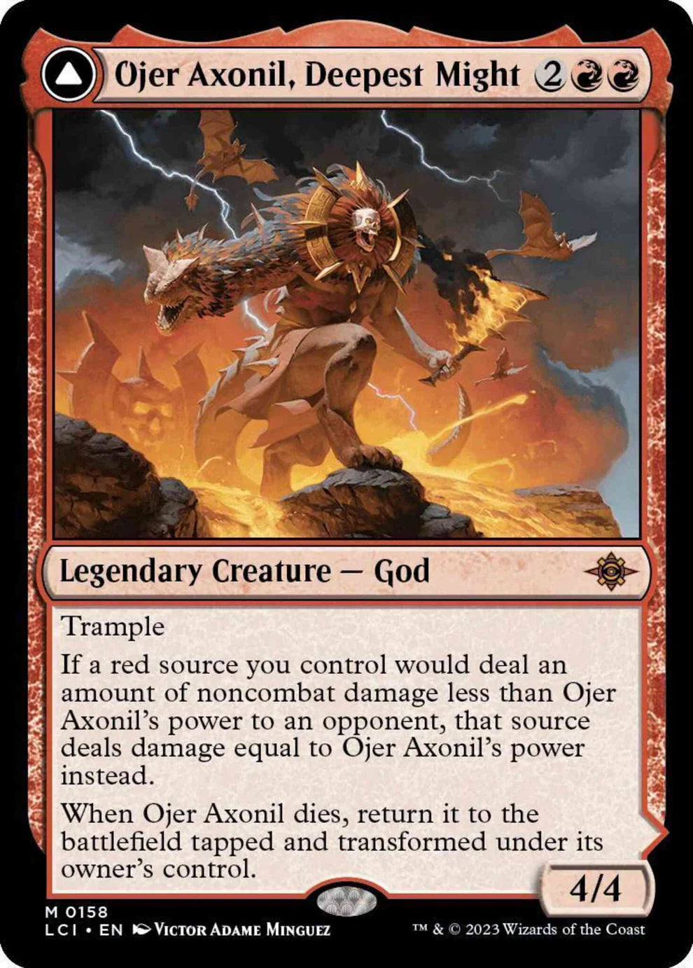 Ojer Axonil, Deepest Might - Lost Carverns of Ixalan - 158