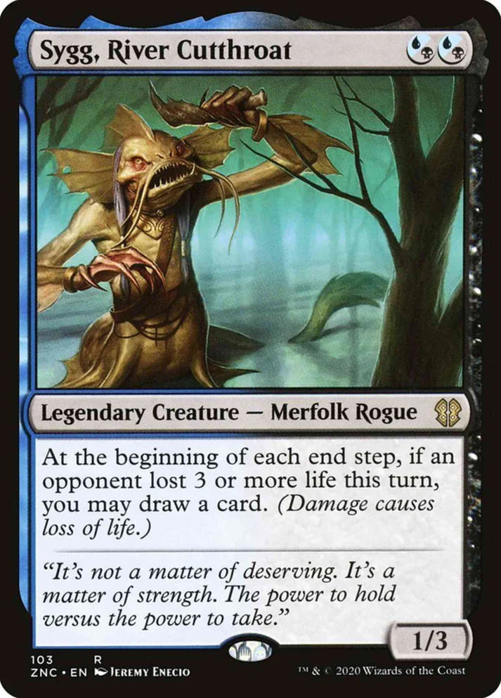 Sygg, River Cutthroat - Zendikar Rising Commander - 103 (Non-Foil)