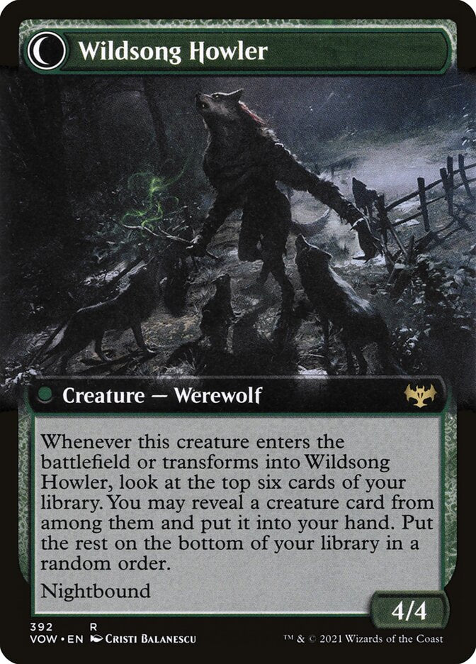 Howlpack Piper (Extended Art) (Back)