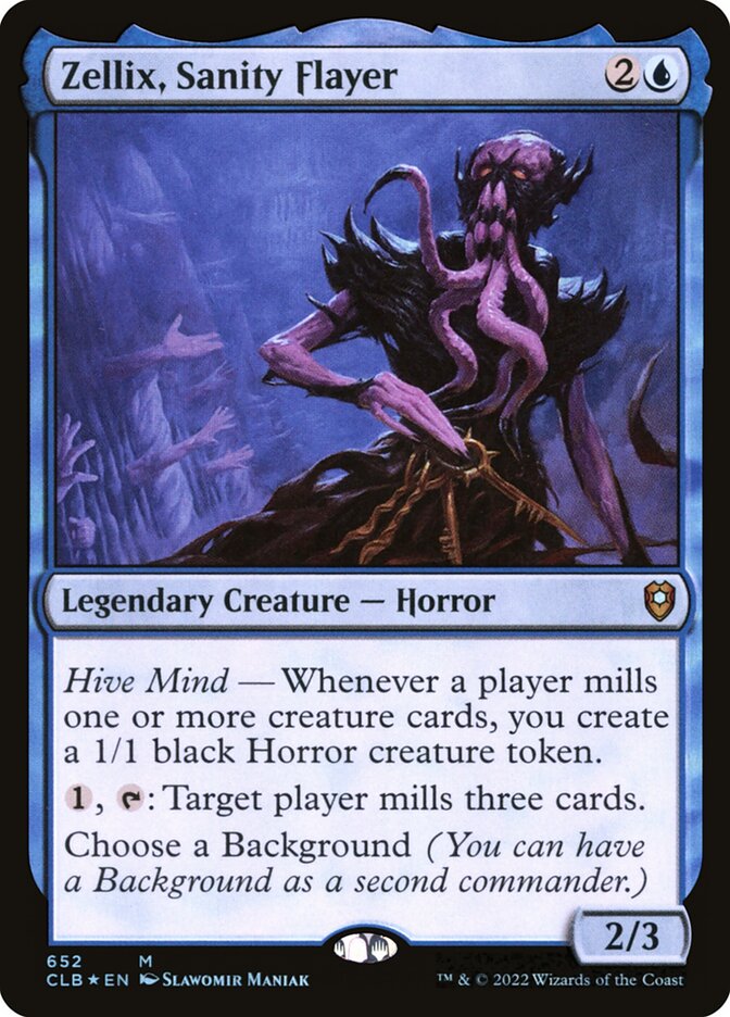 Zellix, Sanity Flayer - Commander Legends: Battle for Baldur's Gate - 652
