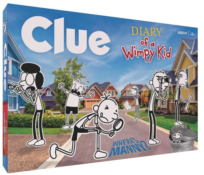 Clue - Diary of a Wimpy Kid