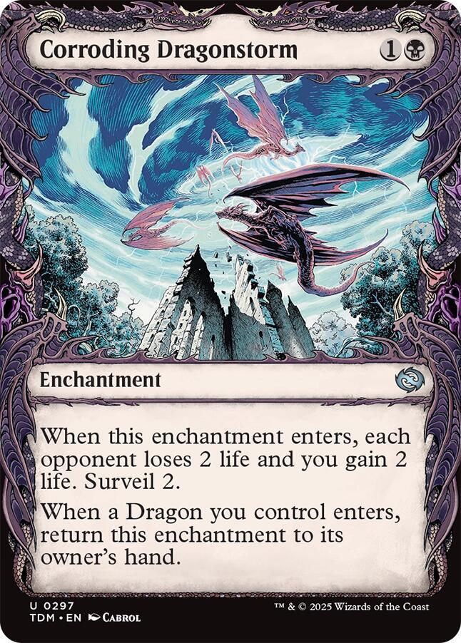 Corroding Dragonstorm - Tarkir: Dragonstorm - 297
