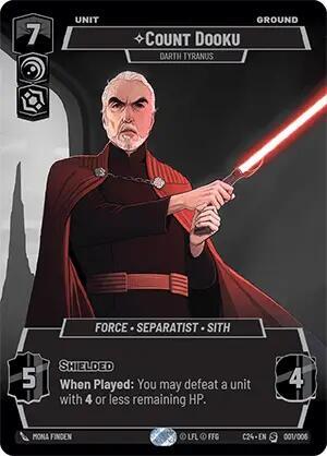 Count Dooku - Darth Tyranus - 2024 Convention Exclusive (CE2024)