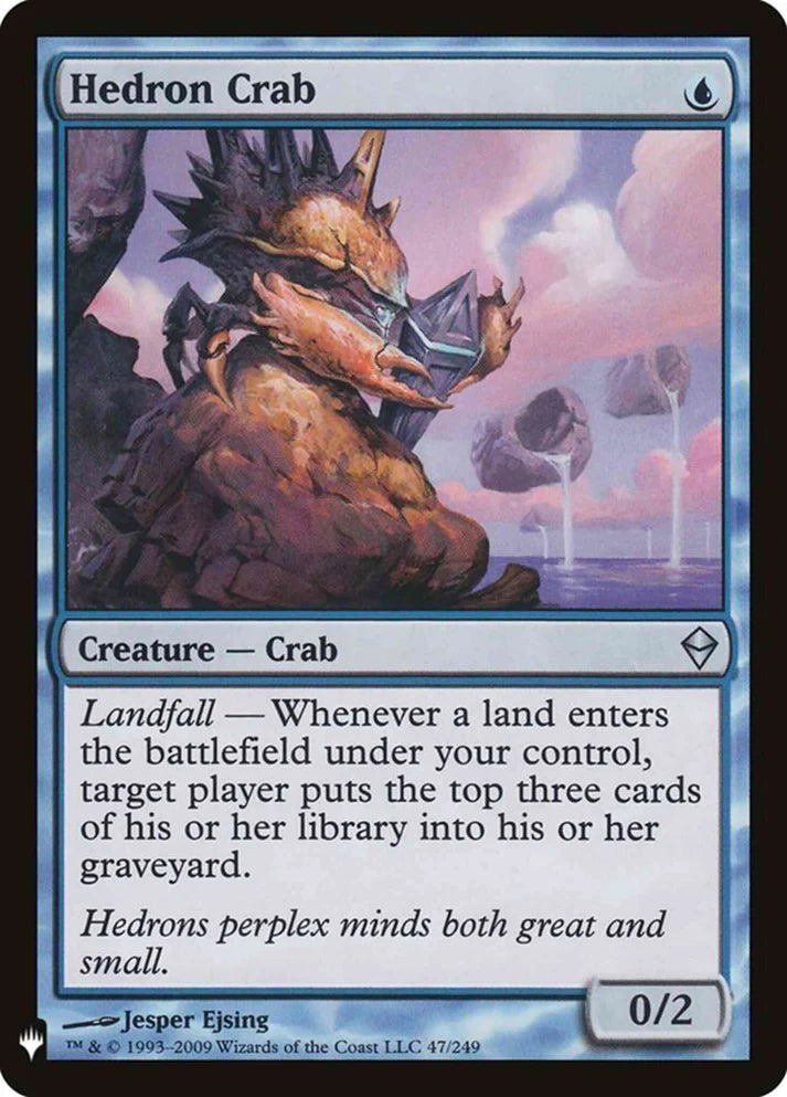Hedron Crab - The List - 47