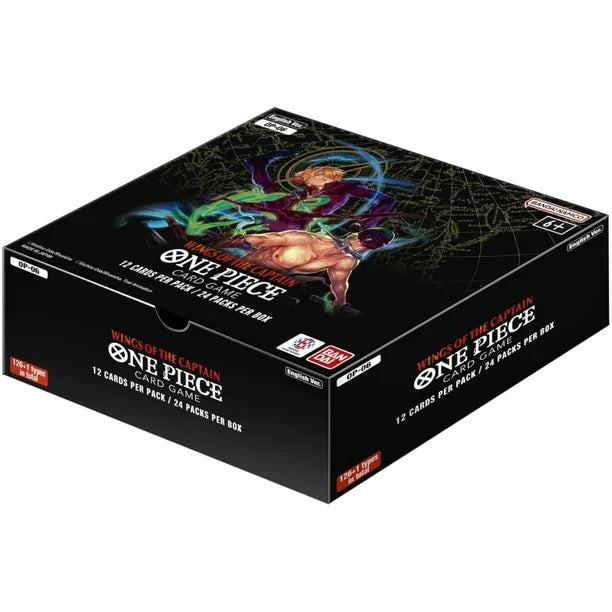 One Piece Card Game - OP06 - Wings of the Captain - Booster Box One Piece Card Game - OP06 - Wings of the Captain - Booster Box