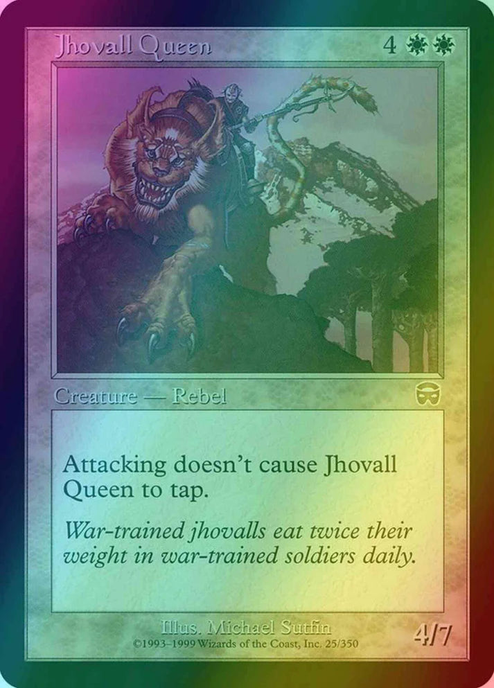 Jhovall Queen - Mercadian Masques - 25